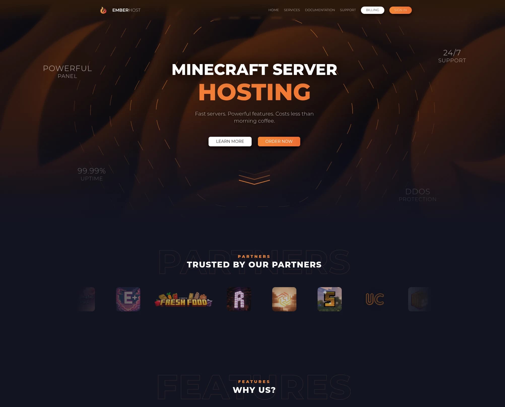 Ember Host screenshot